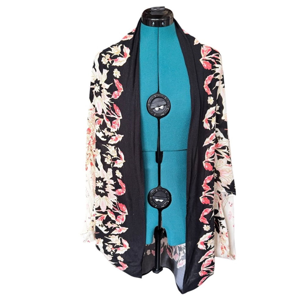 Floral Open Cover Up